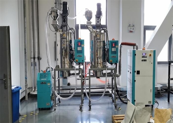 Mesin Pengering Dehumidifikasi Plastik Otomatis 30L/H 45C Suhu Outlet Udara Mesin Pengering Desiccant Lanjutan