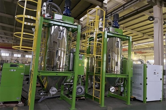 Pengering Kristalizer PET 100-1000 Kg/Jam Dengan Sistem Filtrasi Multi Tahap
