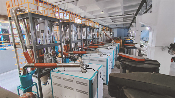 Heavy Duty Plastic Industry Desiccant Dehumidifier Dengan Hopper Baja Rustless