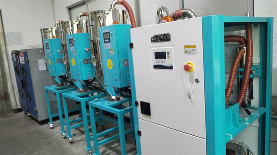 Pengering hopper dehumidifying stainless steel dengan kapasitas 40-16000L