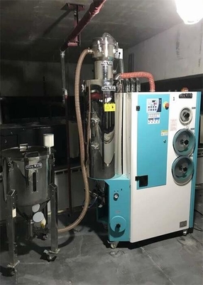 Silo Tangki Penyimpanan Stainless Steel Pelet Plastik Disesuaikan Dengan Kotak Hisap