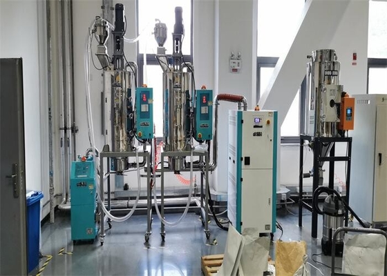 PLA TPU PET Crystallizer Dryer OCR-160 Warna Disesuaikan Dengan Daya Lebih Sedikit