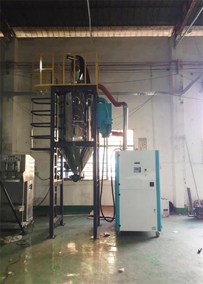 Plastik PET PA PMMA Honeycomb Pengering Hopper Dehumidifying Stainless Steel