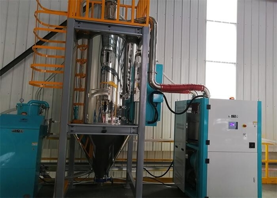 Rotary Wheel Desiccant Dehumidifying Hopper Dryer Untuk PA PET TPU PLA PEEK PC