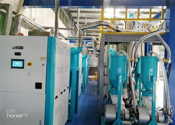 Pengering Dehumidifier Plastik Berkapasitas Tinggi - 45C dengan Fungsi Warna Disesuaikan