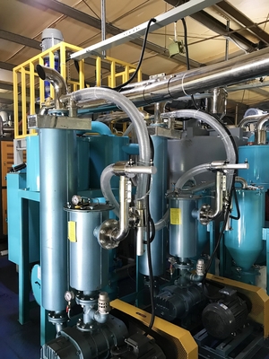 Bahan Regrind PET Crystallizer Dryer Crystallization Dan Mesin Pengeringan OCR-450