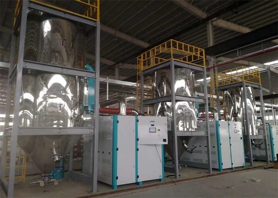 Honeycomb Rotor Dehumidifying Hopper Dryer Untuk Plastik POM TPU MENGINTIP PBT