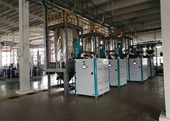 Honeycomb Dehumidifying Hopper Dryer Untuk Plastik Pellet Resin POM TPU PET PA