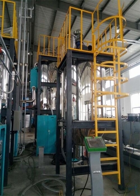 Crystallizing Dehumidifying Hopper Dryer PET TPU Ekstrusi Pengering Menara Kembar