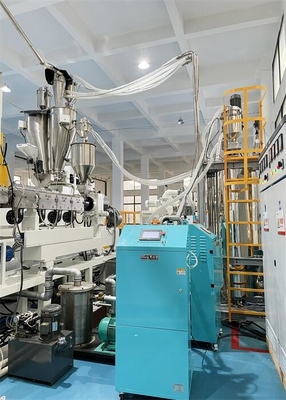 PA PLA TPU PET Crystallizer Dryer 300 KG / H Kapasitas Untuk Dengan Daya Torsi Tinggi