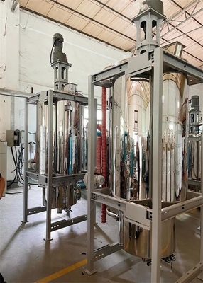PA PLA TPU PET Crystallizer Dryer 300 KG / H Kapasitas Untuk Dengan Daya Torsi Tinggi