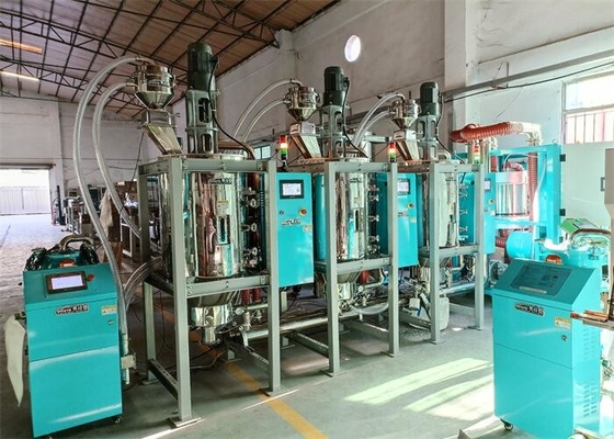 PLA TPU PET Crystallizer Dryer OCR-160 Warna Disesuaikan Dengan Daya Lebih Sedikit