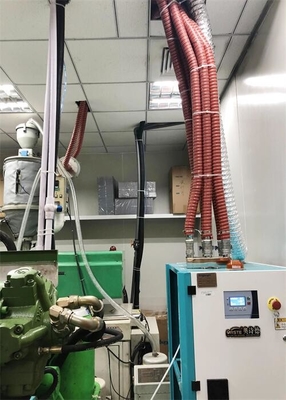 Rotary Industrial Desiccant Dehumidifier Honeycomb Rotor Untuk PA PET TPU MENGINTIP