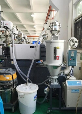 Pengering Hopper Plastik Non Higroskopis Standar Aluminium Warna Abu-abu Untuk Pengeringan