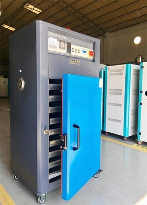 OOD-9 6.4KW Pengeringan Industri Oven Plastik Butiran Resin Kabinet Tray Dryer