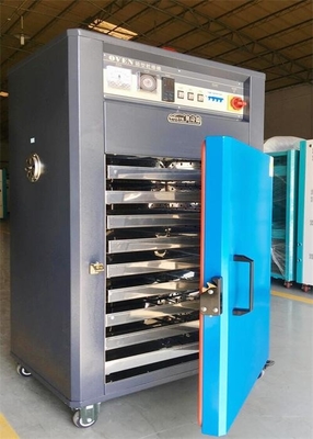 Kabinet Pengering Oven Industri SUS 304 6.4KW Untuk Resin Butiran Plastik