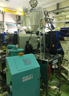 Compact Auto Hopper Loader Jenis Terpisah Untuk Resin Butiran Plastik