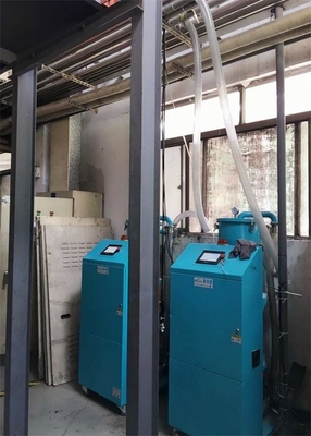 Vacuum Granules Resin Bahan Plastik Hopper Loader Untuk Pemberian Makan Otomatis