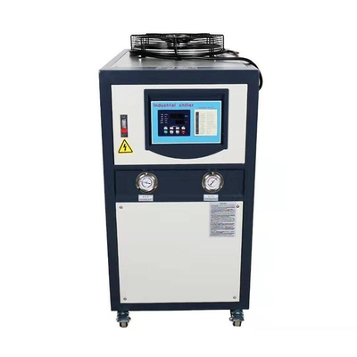 Pendingin Air Industri Berpendingin Udara R407C Refrigerant OCM-A Untuk Injeksi Plastik Abu-abu