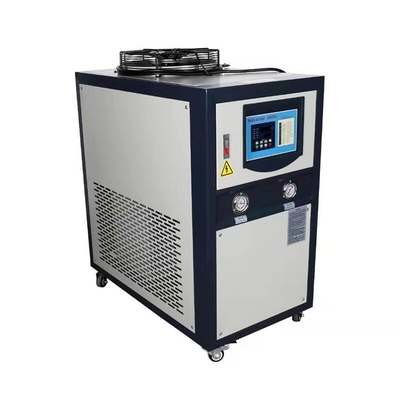 Pendingin Air Industri Berpendingin Udara R407C Refrigerant OCM-A Untuk Injeksi Plastik Abu-abu