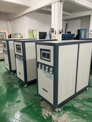 Plastik Central Water Cooled Industrial Chiller OCM-10W Untuk Pendinginan Cetakan