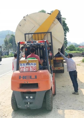 Peradangan vertikal plastik vertikal industri dengan daya motor yang dapat disesuaikan