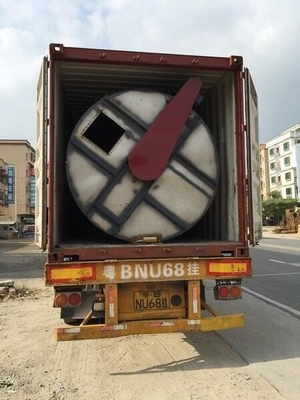 Peradangan vertikal plastik vertikal industri dengan daya motor yang dapat disesuaikan