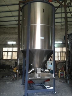 Mesin Blender Mixer Resin Plastik Volume Besar Tipe Vertikal Untuk Mencampur Bahan Plastik