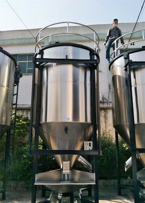 Mesin Blender Mixer Resin Plastik Volume Besar Tipe Vertikal Untuk Mencampur Bahan Plastik