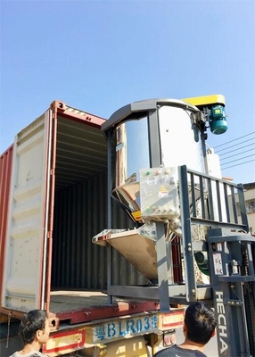 Mesin Pencampur Butiran Plastik Vertikal OVM Blender Stainless Steel