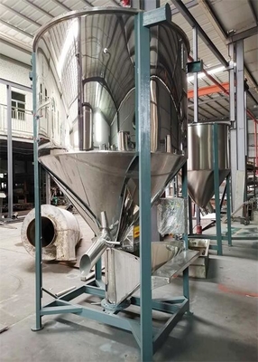 Mesin Pengaduk Bahan Plastik Vertikal Stainless Steel 220V / 380V OVM