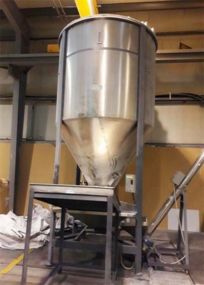 Mesin Blender Pengaduk Pelet Plastik Vertikal Manual / Otomatis OVM-5000