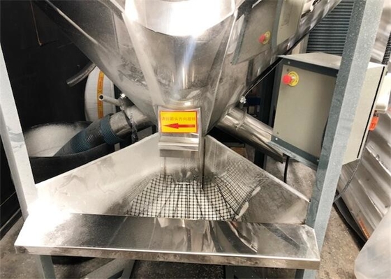 SUS Dipoles Vertikal Mesin Pencampur Plastik Blender Semi Otomatis Untuk Butiran