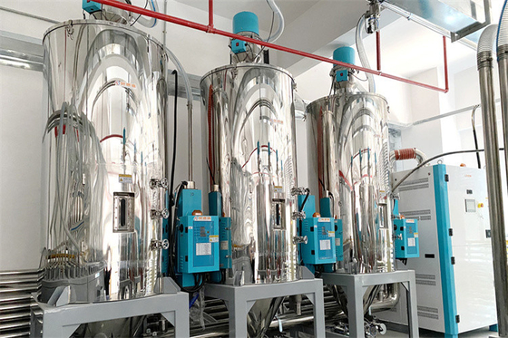 Kapasitas Sistem Makanan Plastik Dengan Remote Control PLC 500-2000 Kg Kapasitas