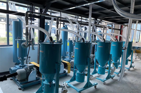 Pengeringan Pencampuran Sistem Pengumpanan Terpusat 3 Fase 380V Untuk Injeksi Plastik OMCS