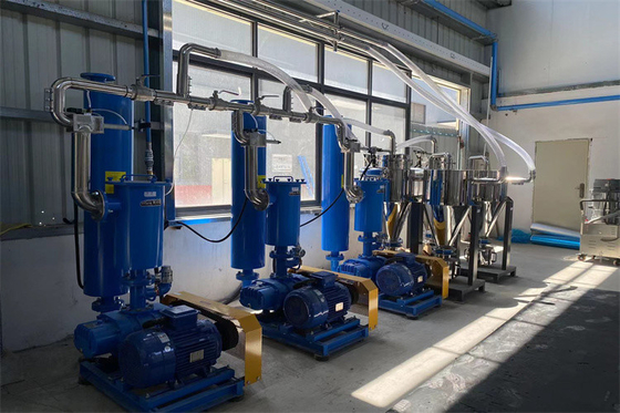 OMCS-20 Central Drying Systems Feeding Mixing Disesuaikan Untuk Penanganan Plastik