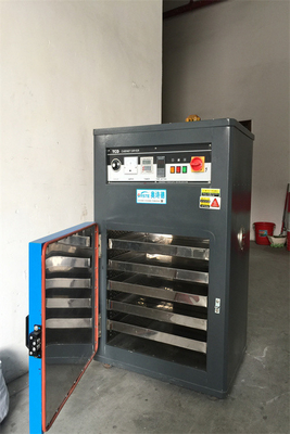 SUS Steel Tray Industrial Oven Dryer Untuk Butiran Plastik Resin OOD-5