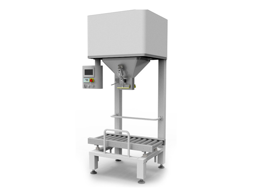 PLC Control Stacking Weighing Packaging Machine Semi Otomatis Untuk Pelet Plastik