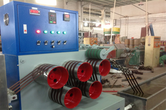 Lini Produksi Tali Plastik PET Intelligent 6 Tapes Belt Making Machine 50HZ