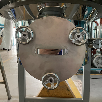 Sticky Regrind Material PET Crystallizer Dryer Loop Tertutup Baja SUS Untuk PLA PA TPU