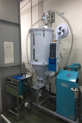 Double Lapisan stainless steel Plastik Granule Pengeringan Hopper Pengering