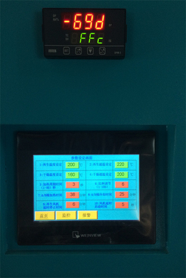 Twin Tower Industrial Desiccant Dehumidifier PET Dengan Dew Point
