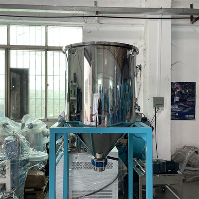 Tangki Penyimpanan Stainless Steel Galvanis SUS Silo Bin Untuk Pelet Plastik OST-160