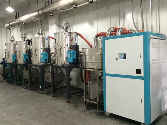 Dehumidifying Plastic Pellet Hopper Dryer 3 In 1 Compact Untuk Auto