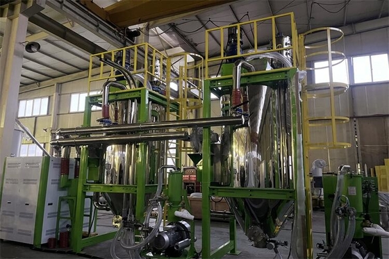 Pengering Kristalizer PET 100-1000 Kg/Jam Dengan Sistem Filtrasi Multi Tahap