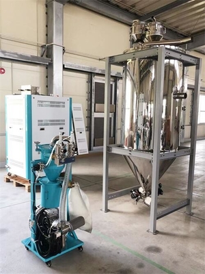 100 ppm Kandungan Kelembaban Pengering Pengering Plastik Dengan Display LCD Termasuk