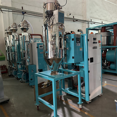 CE Standar Dehumidifying Hopper Dryer AC220-380V 4-40Kw Daya Panas