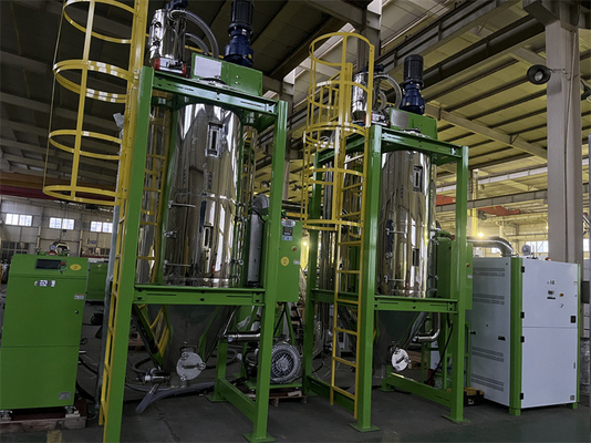 Pengering Desiccant Bahan Hopper yang Disesuaikan Untuk Pengeringan Plastik 4000 L/min