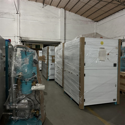 Aliran udara proses 60-4000m3/h Industrial Desiccant Dehumidifier Menghasilkan udara kering dalam Bule atau Grey dan untuk Industri