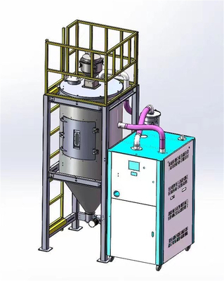 Efisiensi Stainless Steel Dehumidifying Hopper Dryer Dengan Perlindungan Overheat